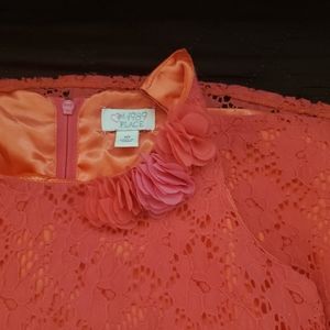 Girls Eyelet Lace dress